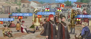 バザーの風景